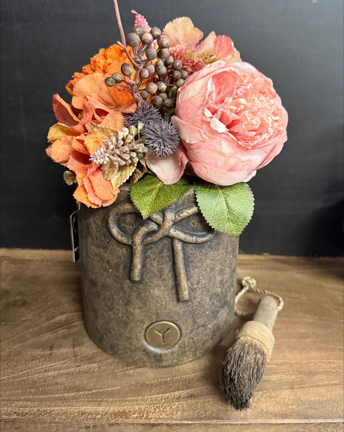 Brynxz pot met strikje incl boeket