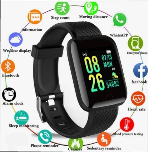 D13 Men/Women's IP67 Waterproof Smartwatch
