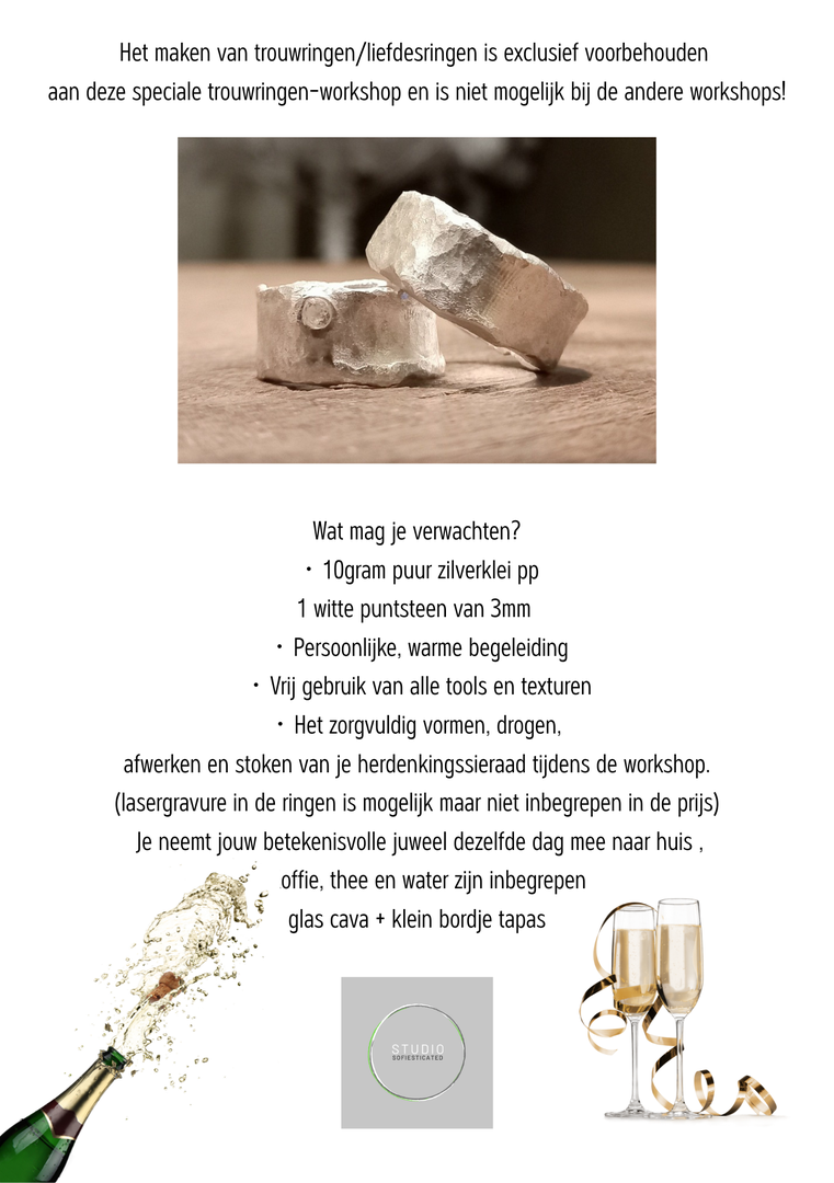trouwringen/ liefdesringen (duoworkshop)
