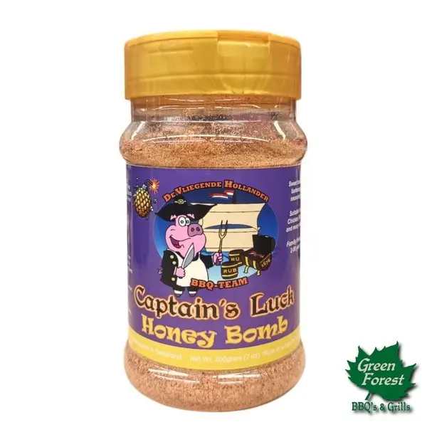 CAPTAIN'S LUCK HONEY BOMB RUB 200GR VLIEGENDE HOLLANDER