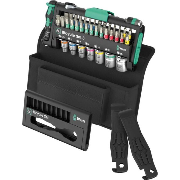 Wera Bicycle Set 3 – 41-teiliges Fahrrad-Werkzeugset