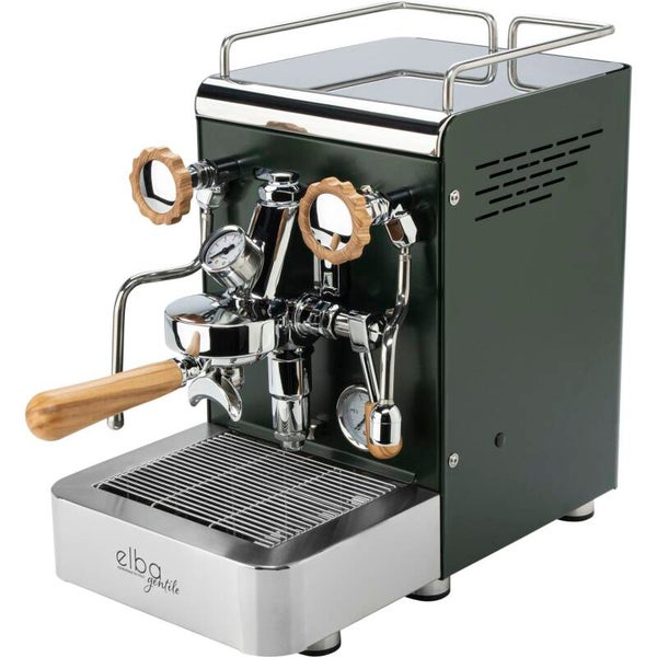 Elba Gentile tannengrün RAL6009 Siebträgermaschine
