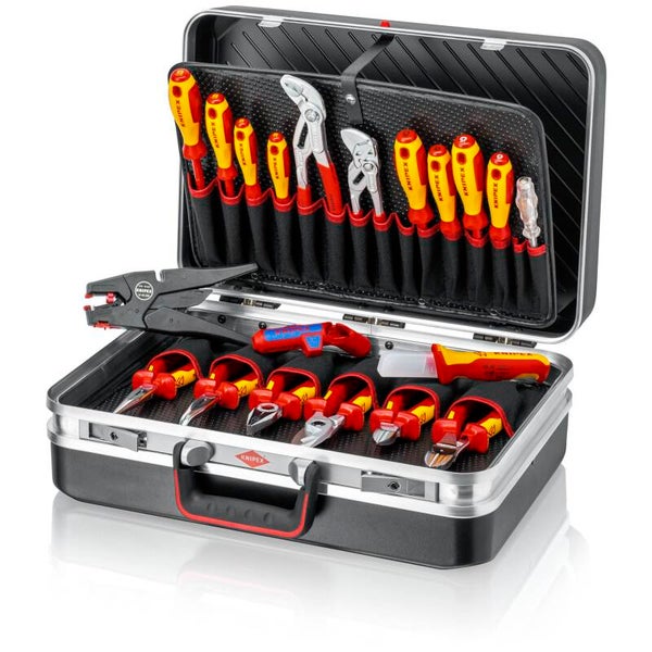 KNIPEX Werkzeugkoffer Vision24 Elektro, bestückt