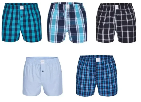 MG-1 Boxershorts MG-43-622 5er Pack Herren Unterhosen Baumwolle