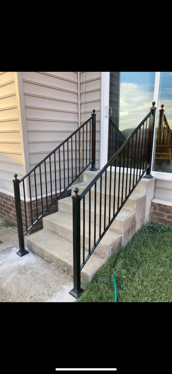 Wrought Iron Hand Rails