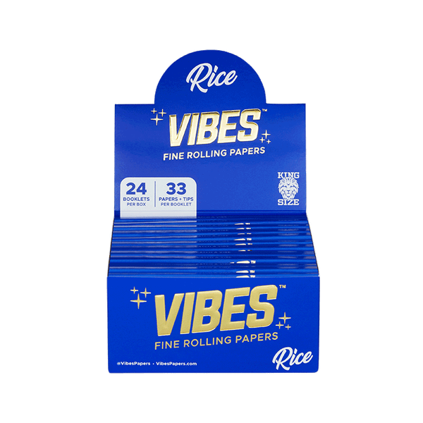 VIBES Papers with Filters King Size Slim