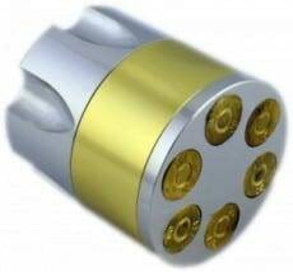 Bullet Clip 3 part Grinder Large - 6 pcs display
