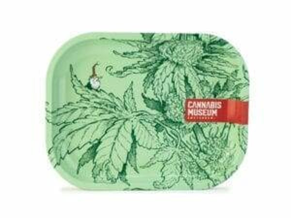 Cannabis Museum Plant Green Gnome Rolling Trays