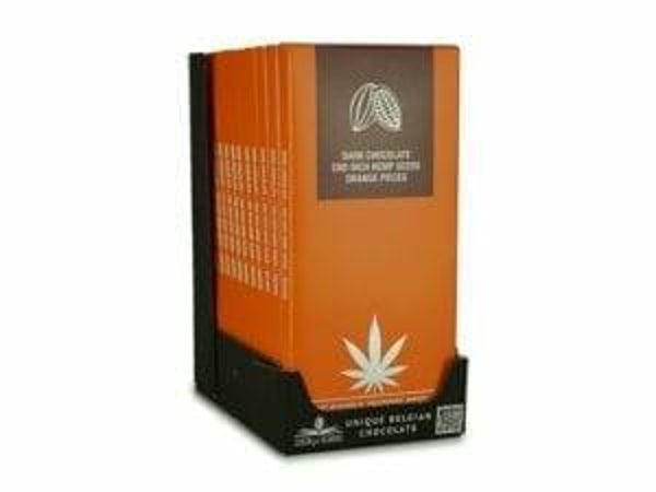 Canna Chocolatiers Dark Chocolate with Orange 100g 12 pcs