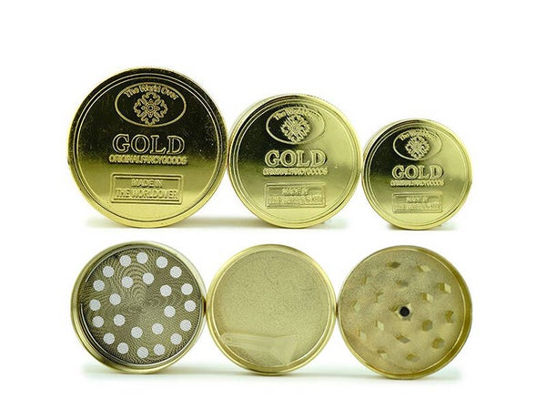 Grinder 24K Gold SMALL - 6pcs display