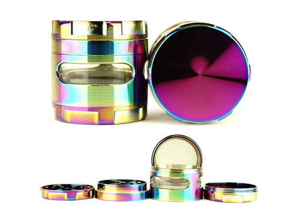 Voyeur Edge Rainbow Grinder - 6 pcs display