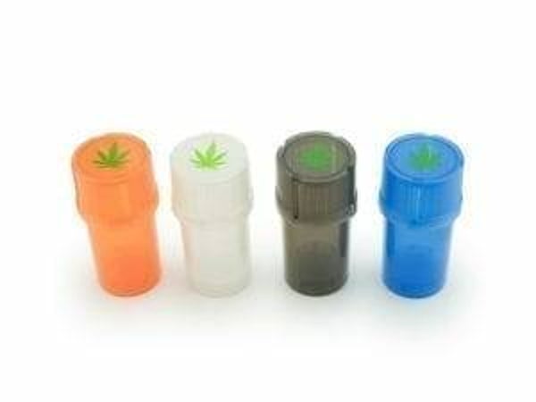 Grinder Stash n' Roll Mixed Colours - 12 pcs Display