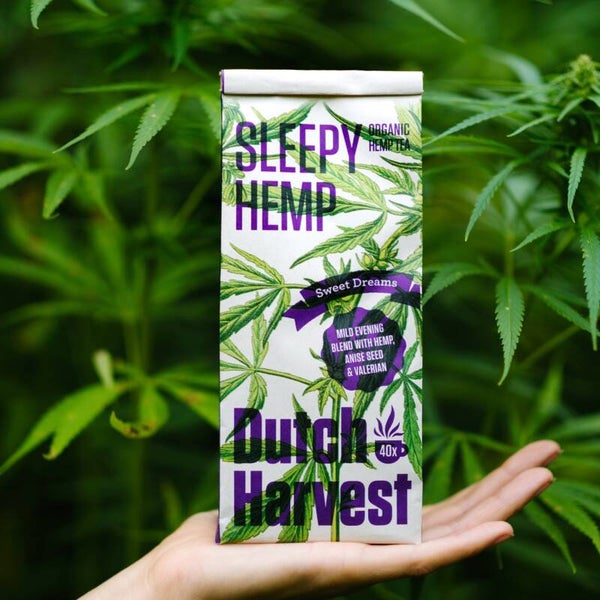 Dutch Harvest Hemp Tea -  Sleepy Hemp - CBD Rich Tea