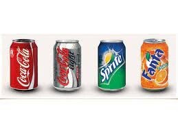 Burger met frisdrank