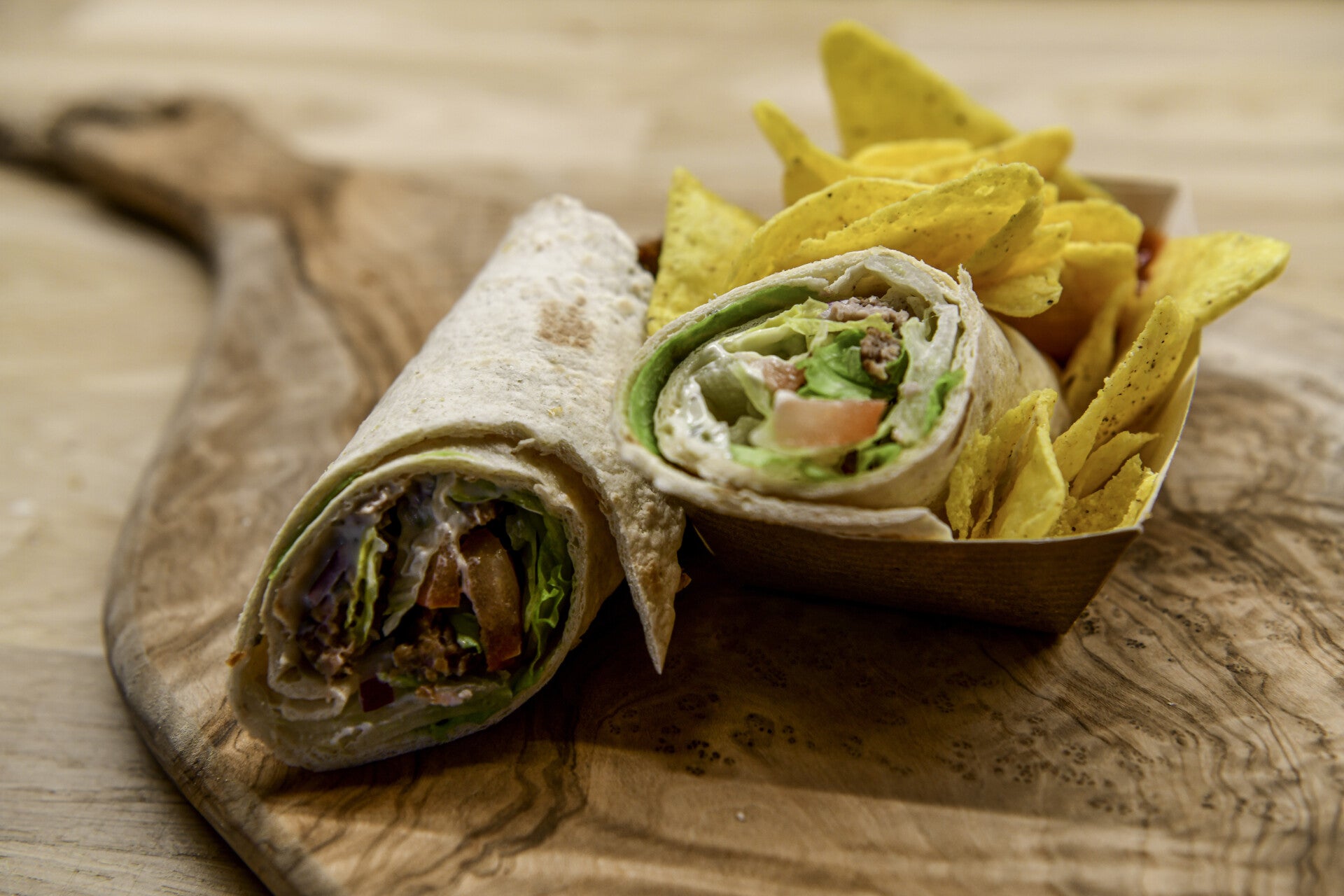 Wraps met nachos