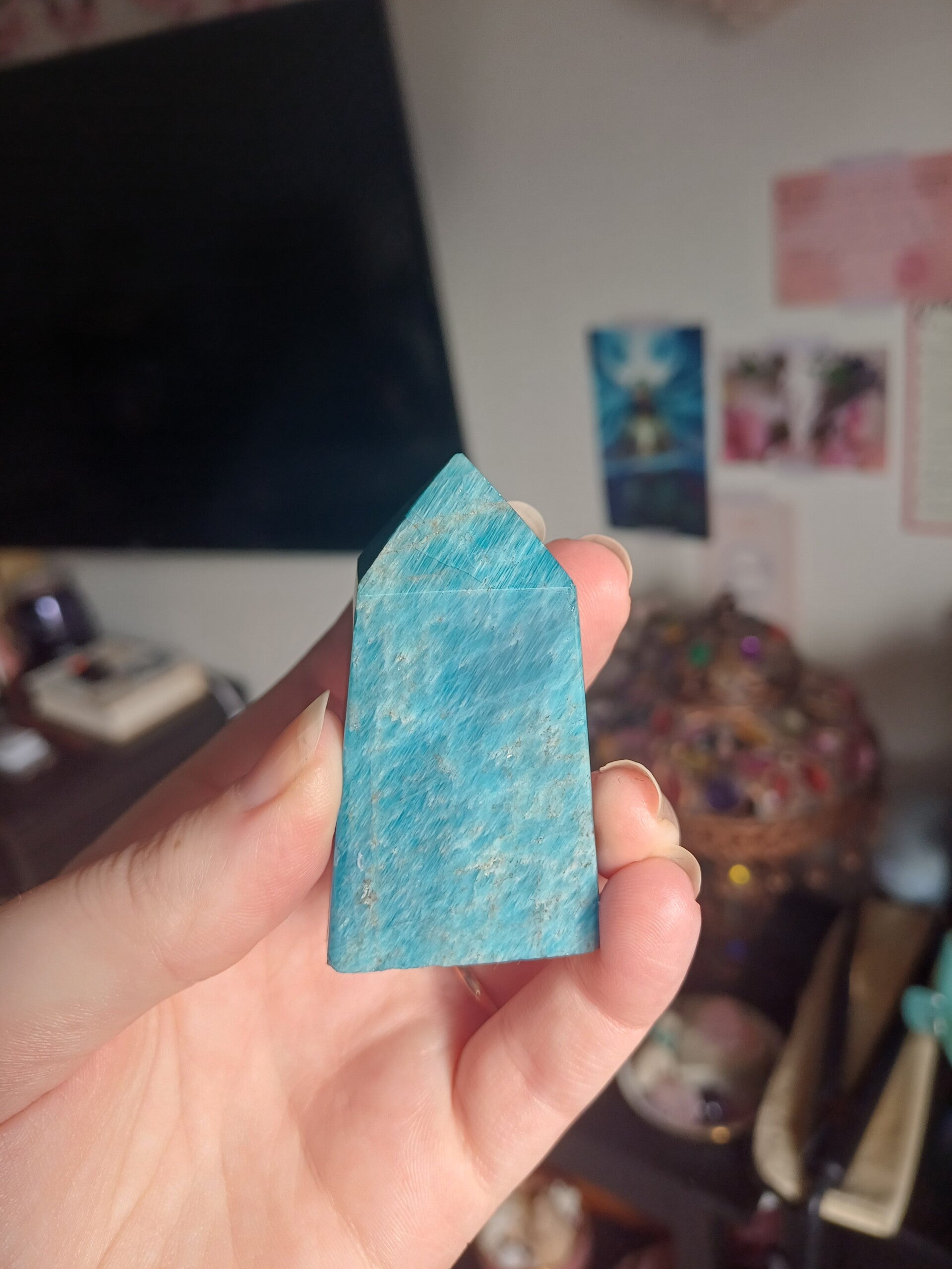 Blue Apatite Tower (small)