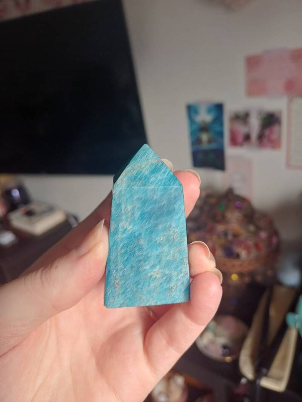 Blue Apatite Tower (small)