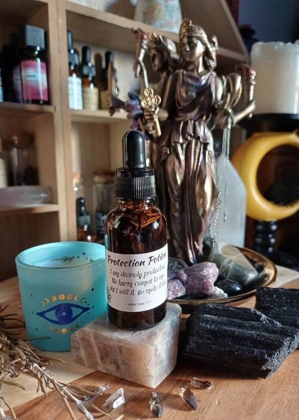 Protection Potion Spell Oil