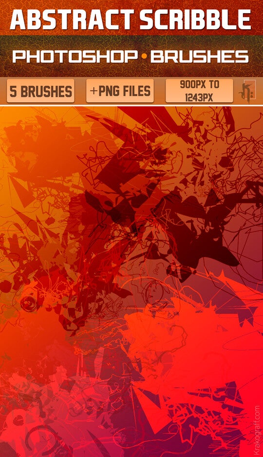 Abstract Scribble_by Krakograff