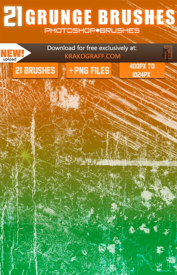 GRUNGE BRUSHES_Vol.1_By Krakograff
