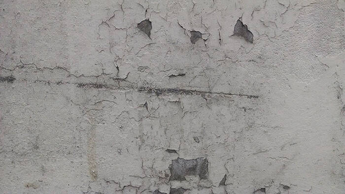 Peeled Decrepit Wall Concrete