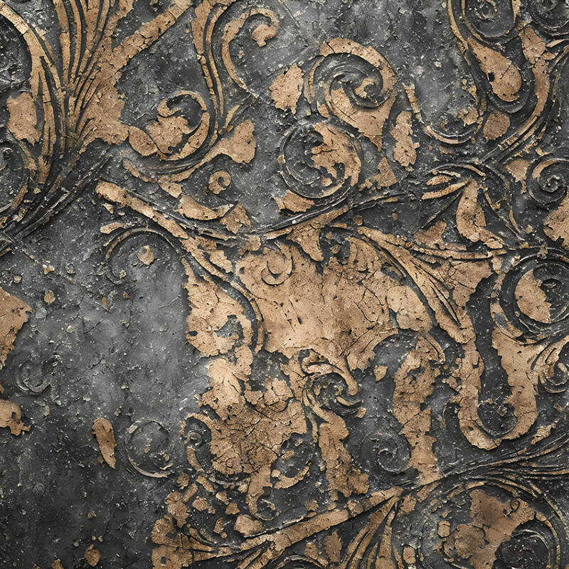 Antique Ornament Wall Texture 