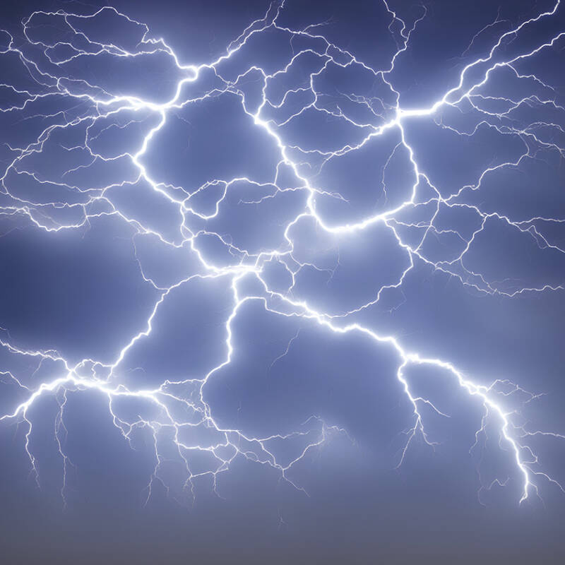 Lightning Strike Sky