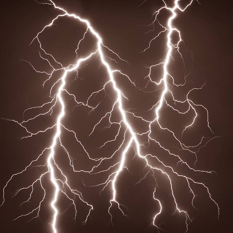 Lightning Strike Sky