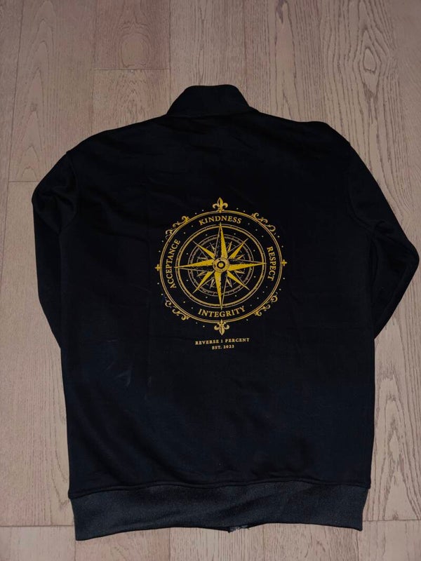 Moral Compass zip-ups