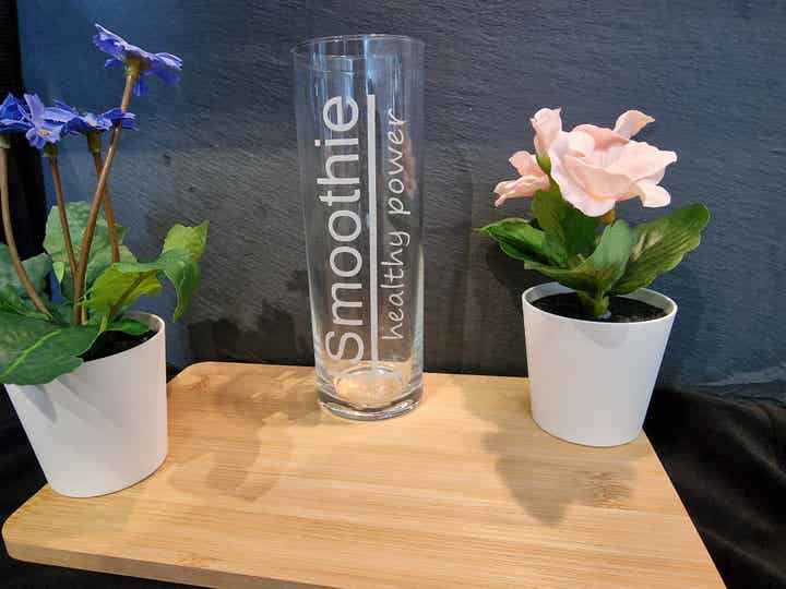 Longdrinkglas graviert (Smoothie- healthy power)