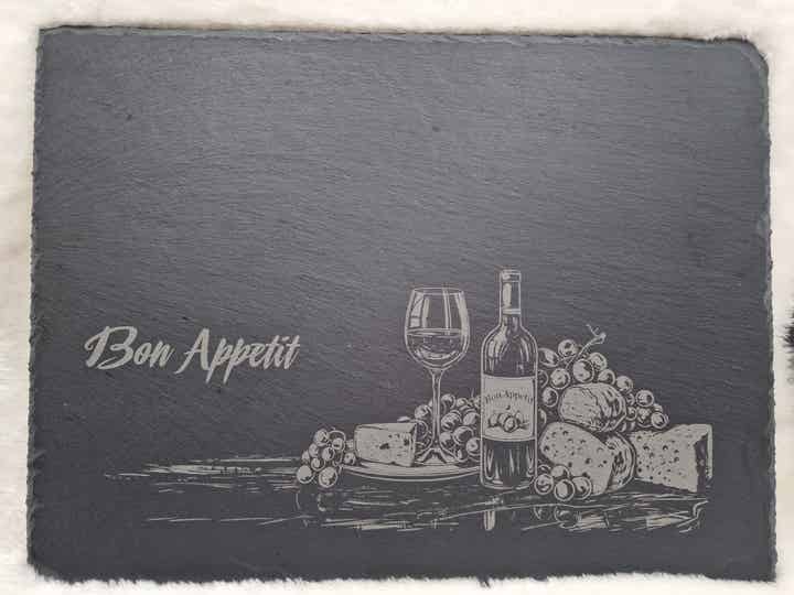 Servierplatte "Bon Appétit"