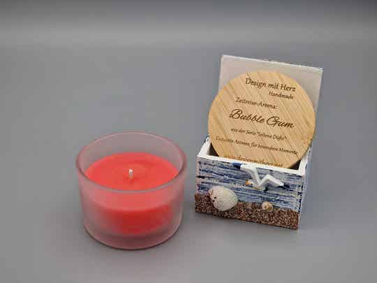 Bubble Gum-Rapswachskerze aus der Serie "Seltene Düfte"