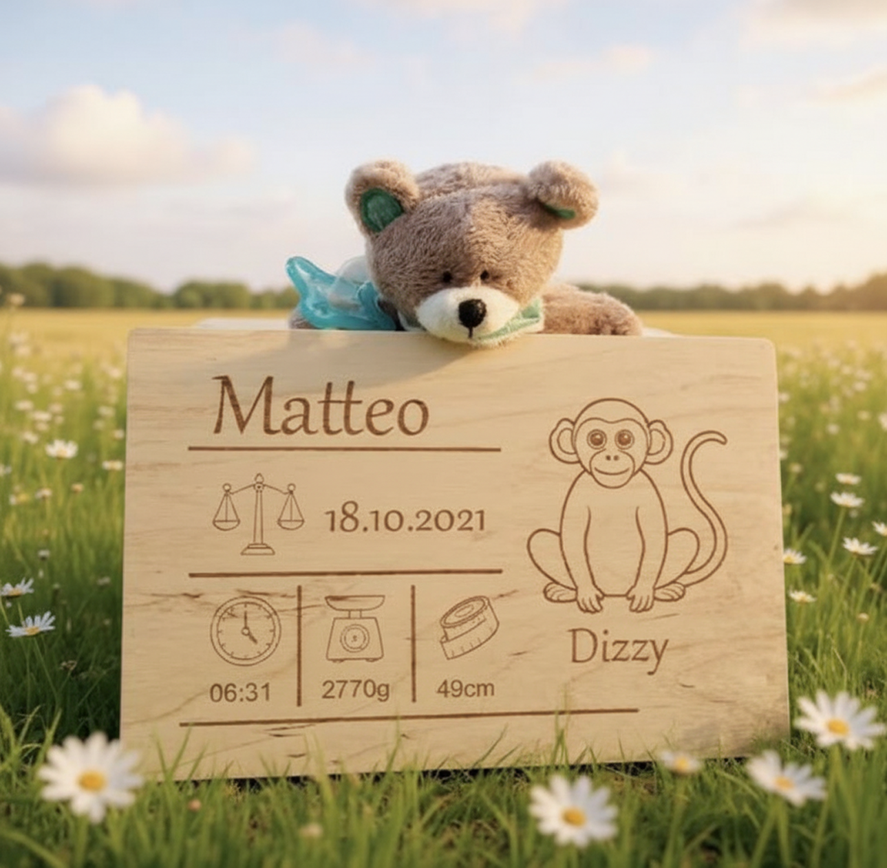 Personalisierbare Erinnerungsbox