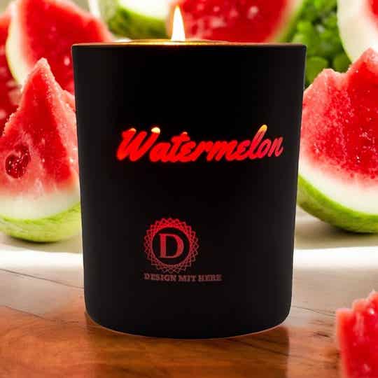 Watermelon-Rapswachskerze aus der relaxe-Serie