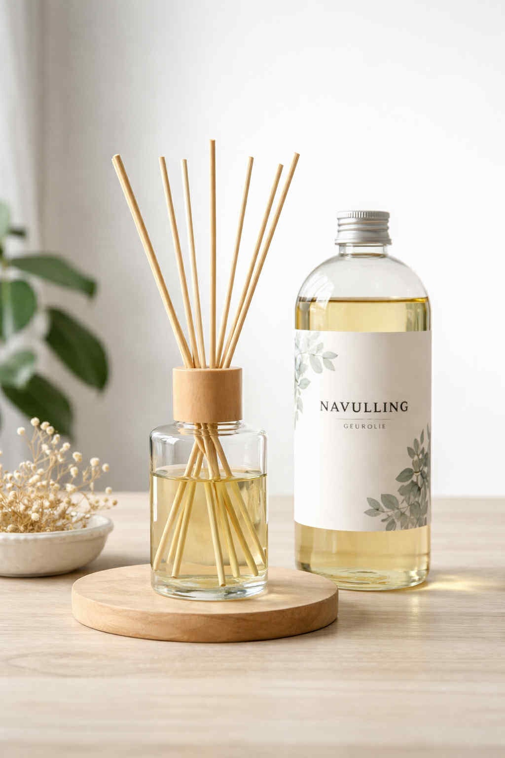 Navulling Geurstokjes - White Musk & Amber