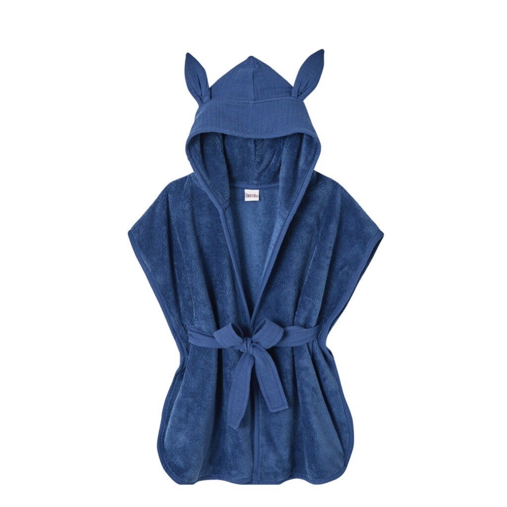 Baby omslagbadjas - Blue