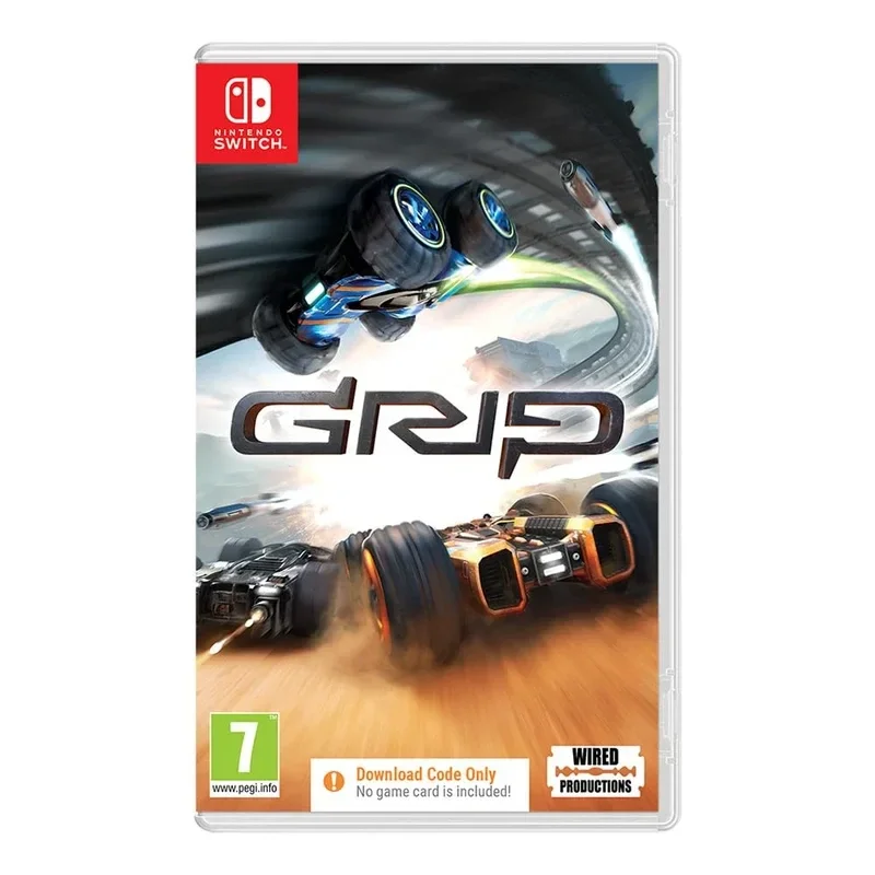 Wired Productions GRIP Combat Racing Switch Jeu code in box, vitesse extrême et armes