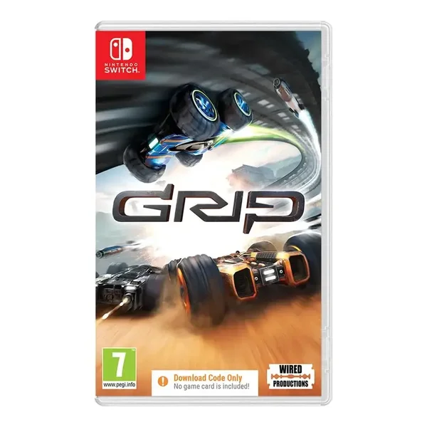 Wired Productions GRIP Combat Racing Switch Jeu code in box, vitesse extrême et armes