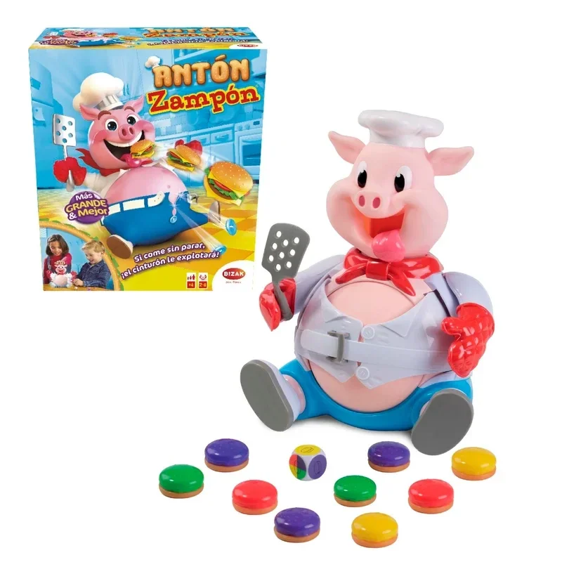 Bizak Antón Zampón 64550084 Jeu de société éducatif pour enfants +4 ans