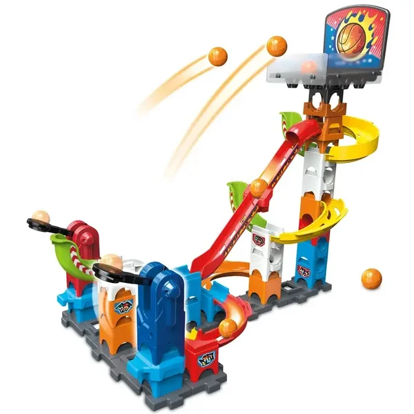 (Langue Allemande) - VTech Marble Rush S500 Circuit de Billes Interactif 41 Pièces, Motricité et Créativité