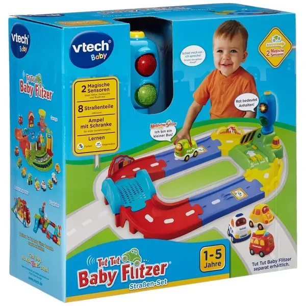 VTech Tut Tut Flitzer (Langue Allemande) - Jouet éducatif pour bébés et tout-petits
