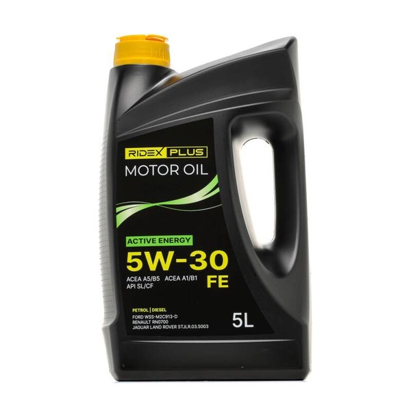 1862O0089P RIDEX PLUS Active Energy FE 5W-30, 5I, Huile synthétique Ford WSS-M2C913-D Renault RN0700
