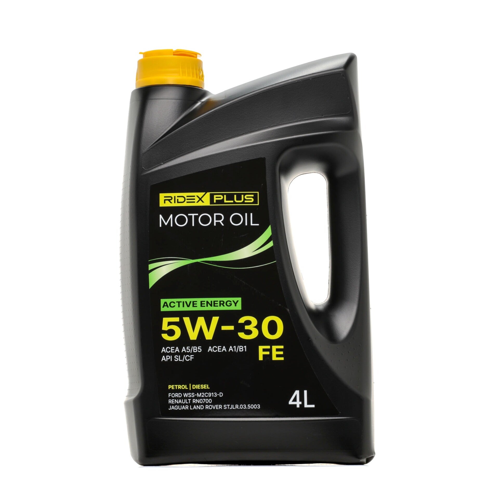 1862O0389P RIDEX PLUS Active Energy FE 5W-30, 4I, Huile synthétique Ford WSS-M2C913-D Renault RN0700