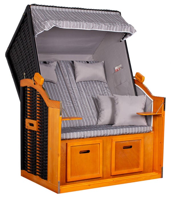 Strandkorb "Ostsee" gestreift