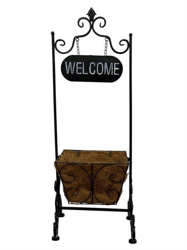 Pflanzenständer Welcome aus Metall