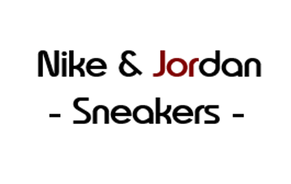 Nike & Jordan Sneakers - A Ware im original Karton