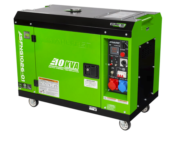 STAHLFEST SFNG1026‑01 Dieselgenerator – 10 kVA (Fabrikneu)