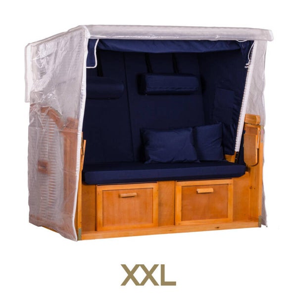 Strandkorb Hülle XXL - Transparent - PVC