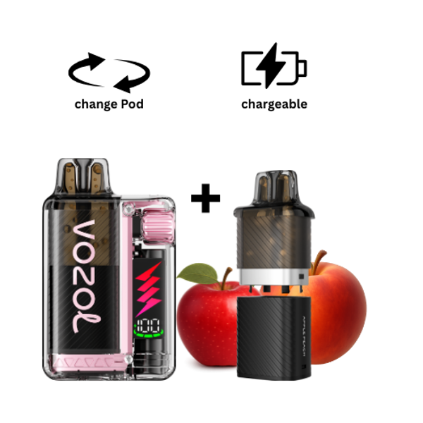VOZOL Vista Plug Starter Kit – 20mg Nikotin – Hybrid Pod System (10+2)