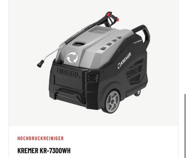 Hochdruckreiniger KR‑7300WH – Diesel